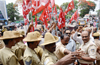 CPI activists, leaders court arrest as part of Jail Bharo agitation against Land Bill